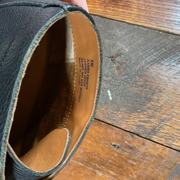 Kork-Ease Helene Black Leather Lace Up Chukka Heel Boots Women’s 8M - Picture 15 of 15